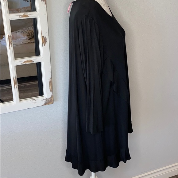 Black Ruffle Tunic - Picture 6 of 8